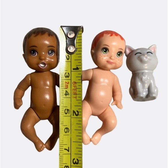 Mattel Miniature Doll Lot With Clothes & Accessories Custom Lot - Picture 3 of 9